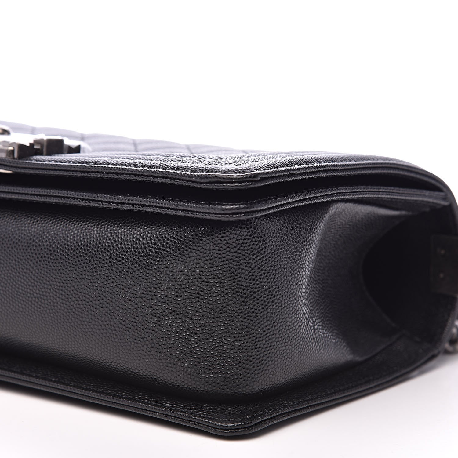 Chanel Caviar Quilted Medium Boy Flap Black 9 of 12
