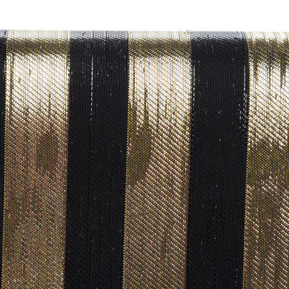 Saint Laurent Metallic Calfskin Striped Small Monogram Kate Satchel Black Gold 11 of 13