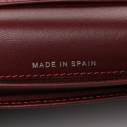 Chanel Caviar Quilted Zipped Pocket Wallet Red 7 of 10