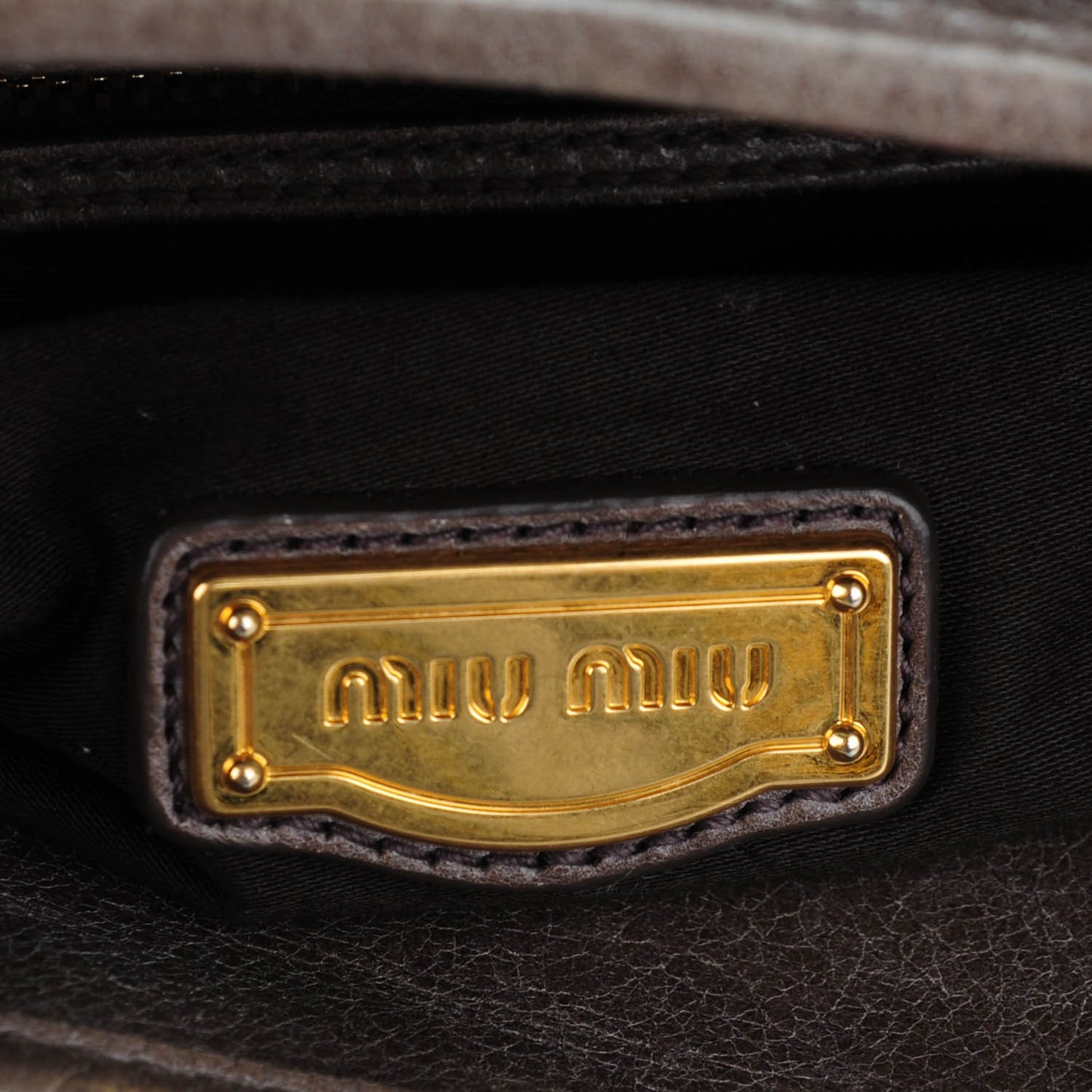 Nappa Matelasse Coffer Hobo Fumo