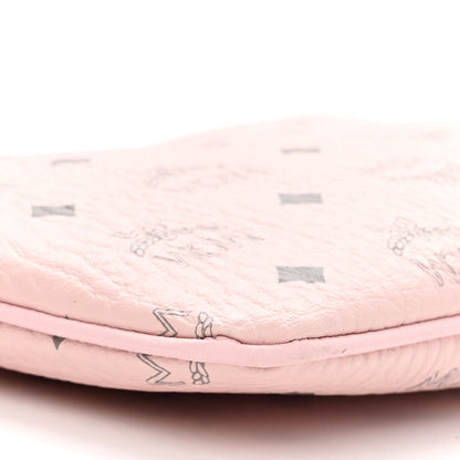 MCM Visetos Medium Crossbody Pouch Soft Pink 8 of 9
