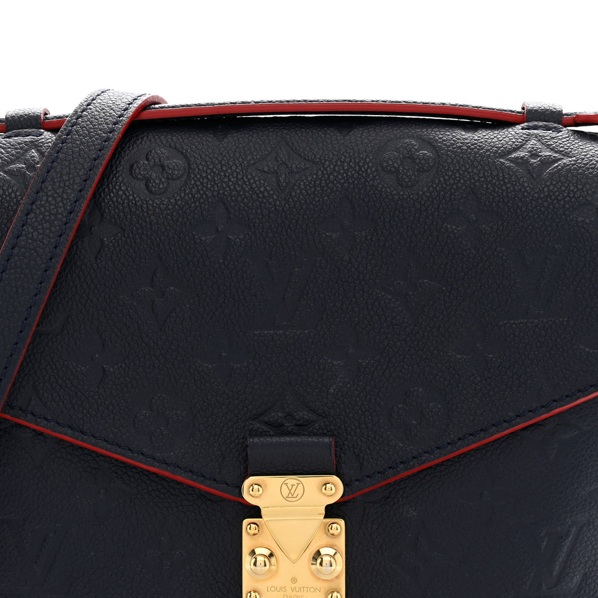Empreinte Pochette Metis Marine Rouge