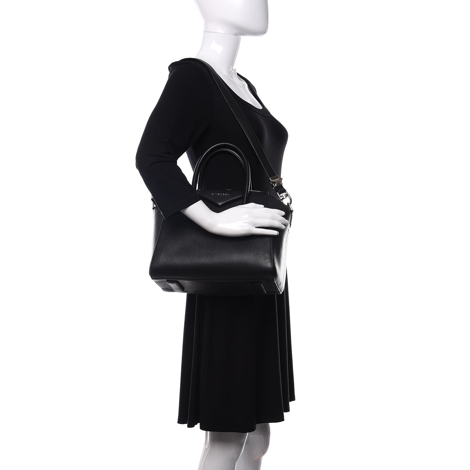 Givenchy Sugar Goatskin Small Antigona Black 2 of 11