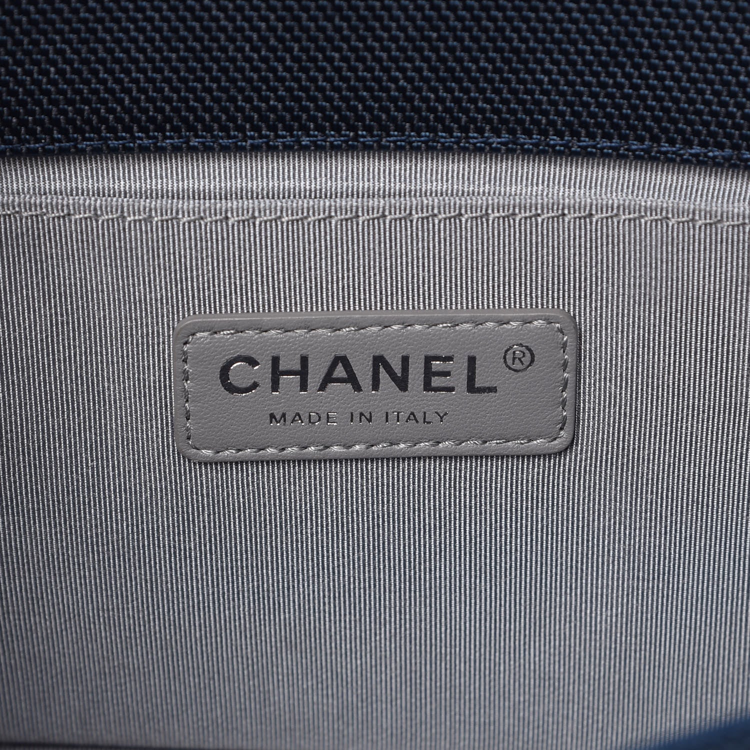 Chanel Canvas Quilted Medium Fluo Boy Flap Dark Navy Fuchsia Grey 6 of 8
