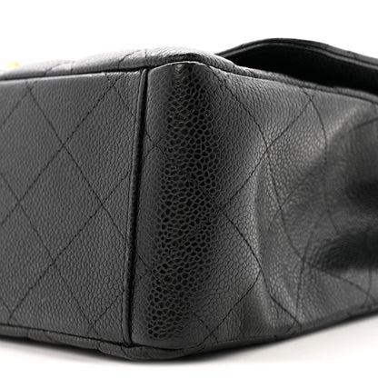 Chanel Caviar Quilted Maxi Double Flap Black 10 of 11