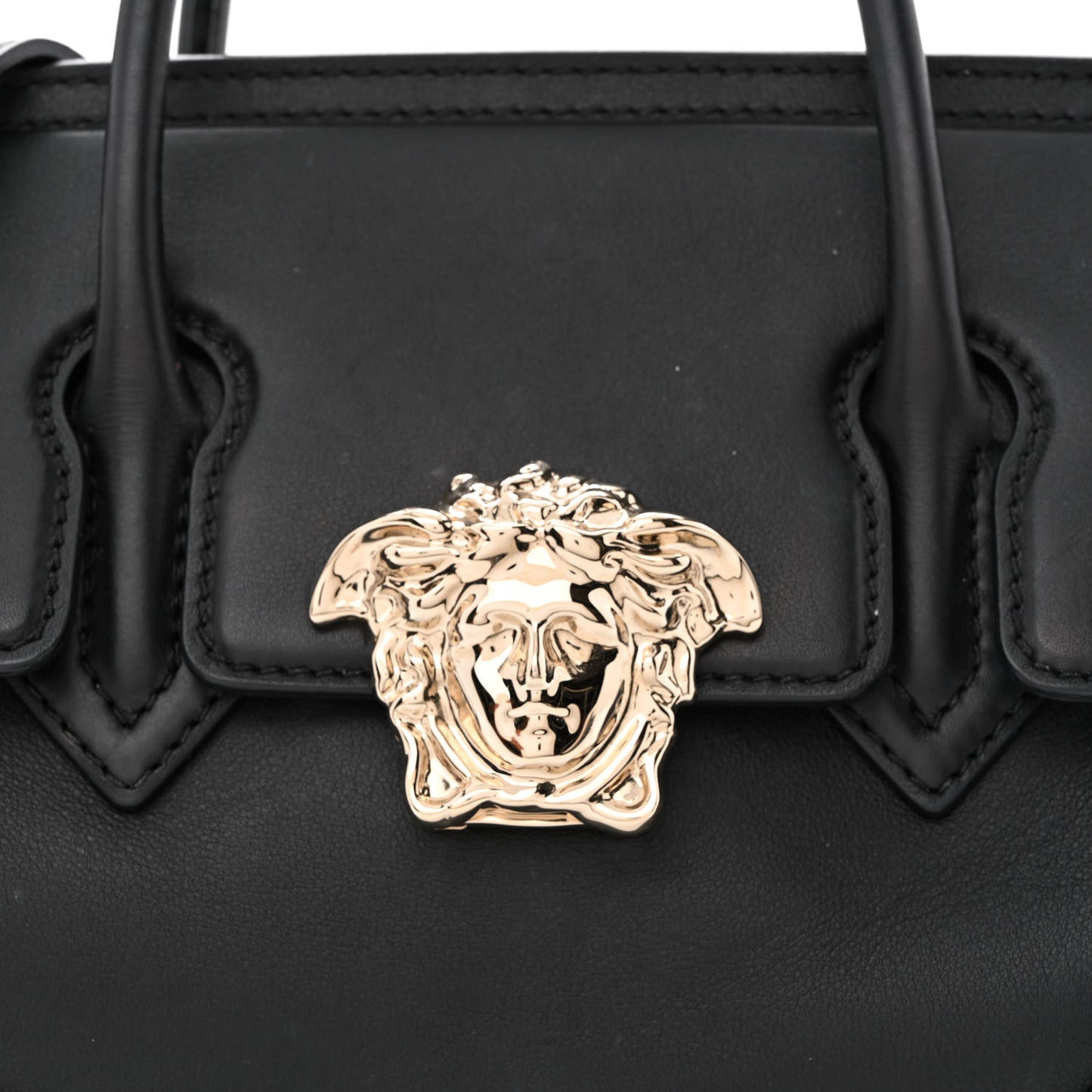 Calfskin Medium Palazzo Empire Bag Black