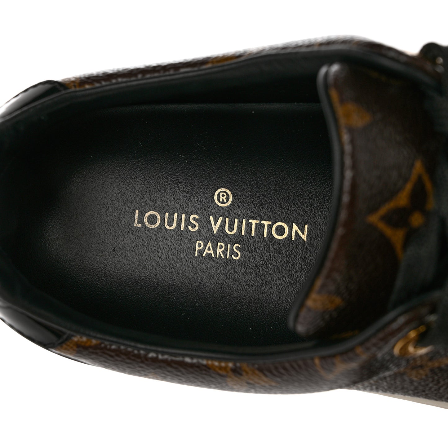 Patent Monogram Frontrow Sneakers 35.5