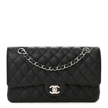 Chanel Caviar Quilted Medium Double Flap Black 1 of 18