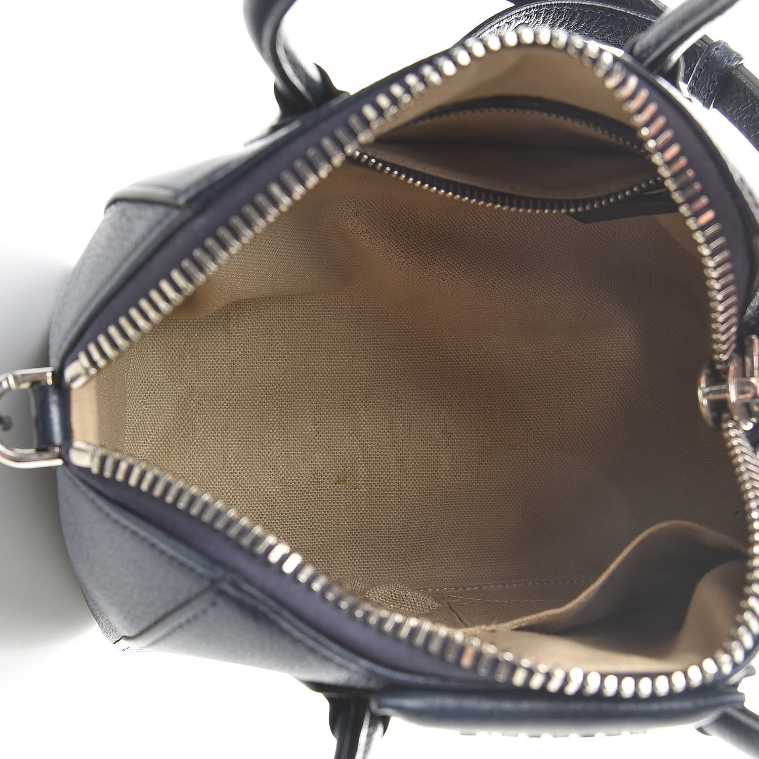 Givenchy Sugar Goatskin Mini Antigona Deep Blue 5 of 12