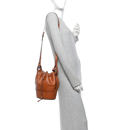 Loewe Calfskin Mini Balloon Bucket Bag Tan 2 of 12