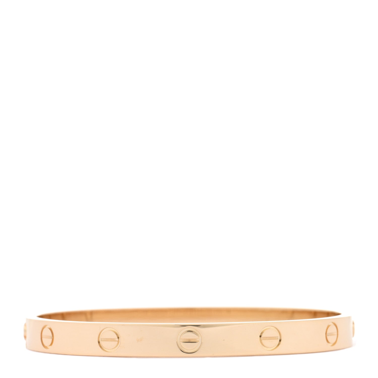 Cartier 18K Yellow Gold LOVE Bracelet 17 2 of 5