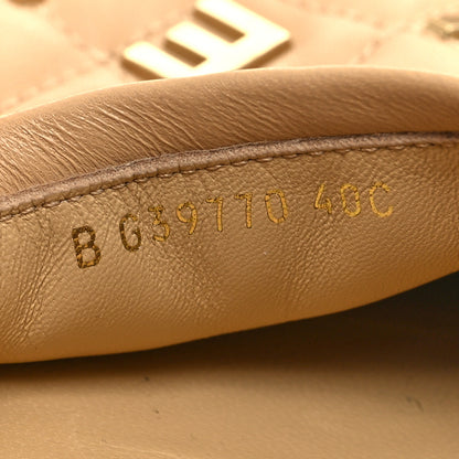 Chanel Lambskin Quilted CC Logo Espadrilles 40 Beige 6 of 8