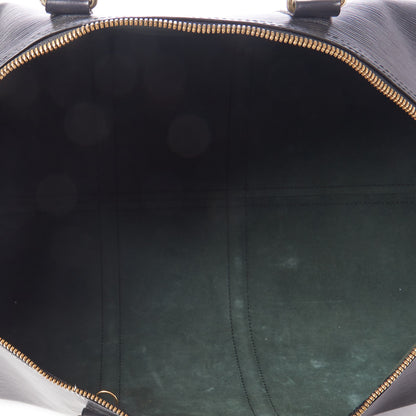 Louis Vuitton Epi Keepall 55 Black 6 of 10