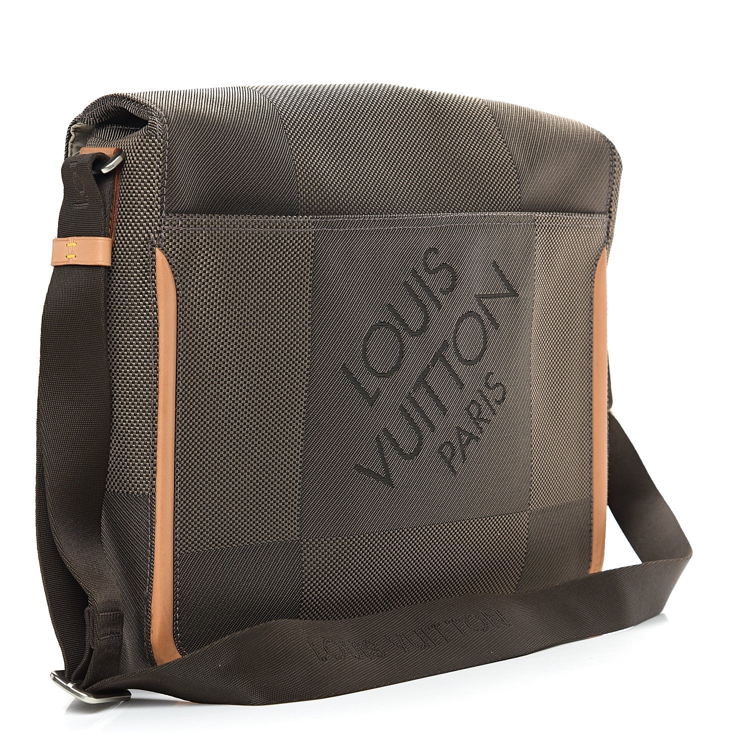 Louis Vuitton Damier Geant Messenger Bag Terre 2 of 8