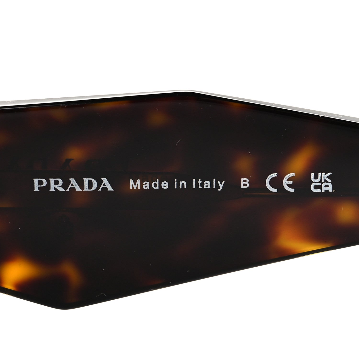 Prada Acetate Symbole Sunglasses SPR 17W Honey Tortoise 5 of 6