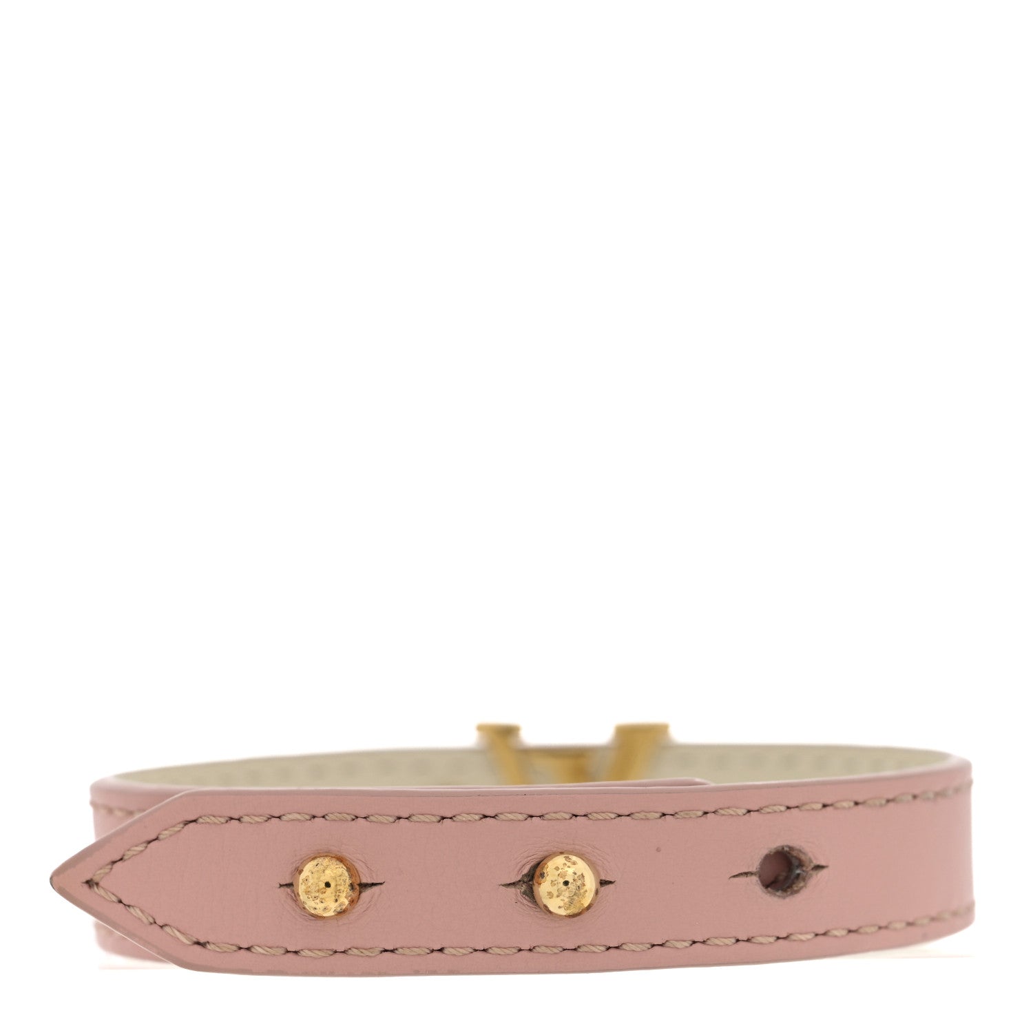 Louis Vuitton Calfskin Iconic Bracelet 17 Rose Poudre 3 of 6