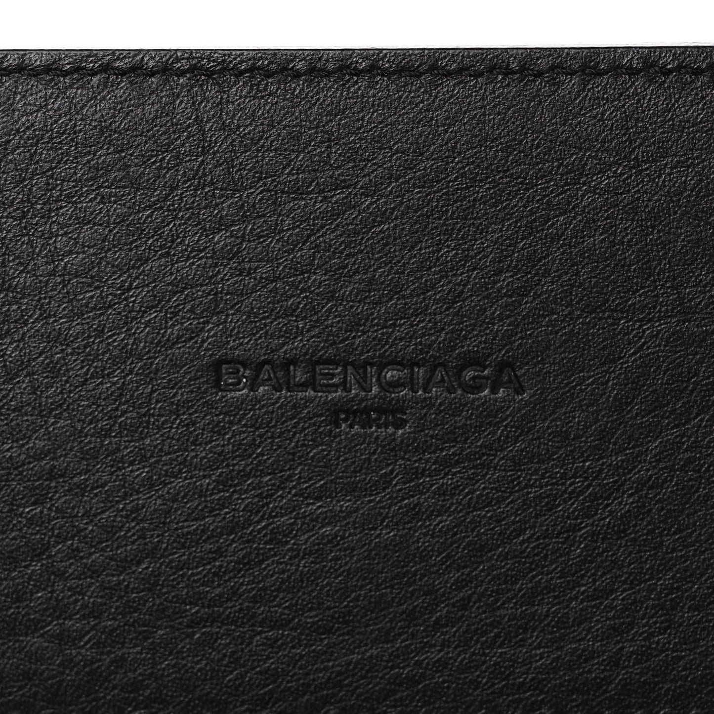 Veau Baltimore Double Sided Small Everyday Tote Rouge Vermeil Black