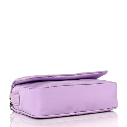 Alexander McQueen Nylon Skull Camera Crossbody Bag Lilac 3 of 10