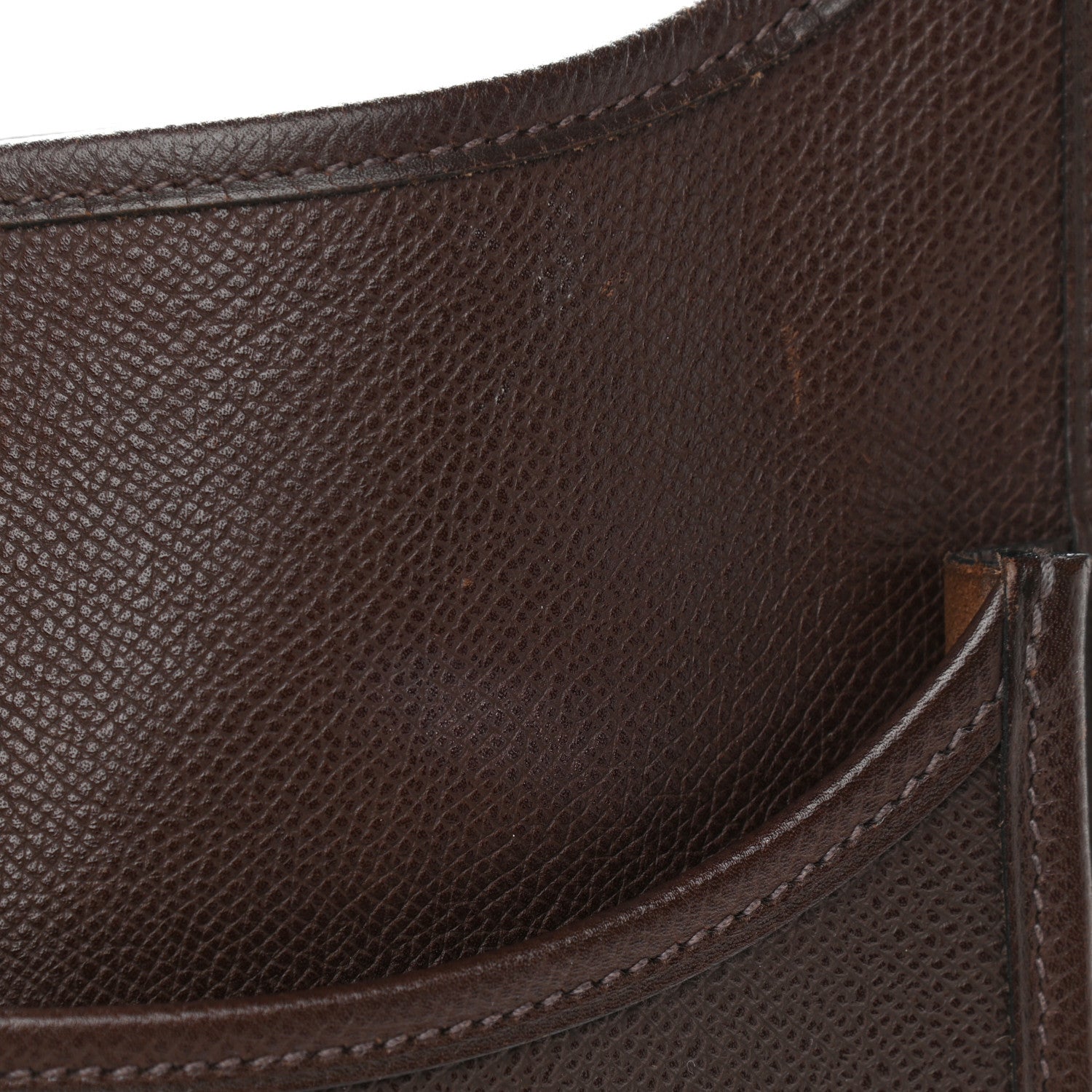 Hermes Epsom Evelyne II GM Chocolate 12 of 12