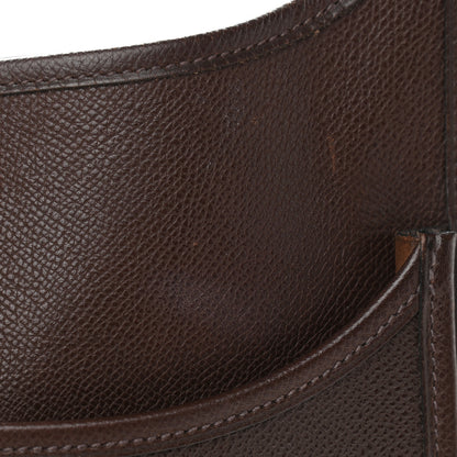 Hermes Epsom Evelyne II GM Chocolate 12 of 12