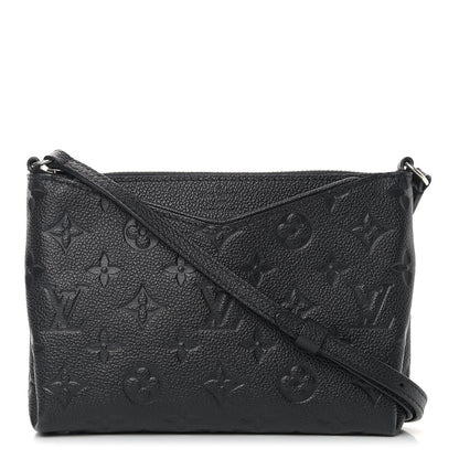 Louis Vuitton Empreinte Pallas Crossbody Black 1 of 10