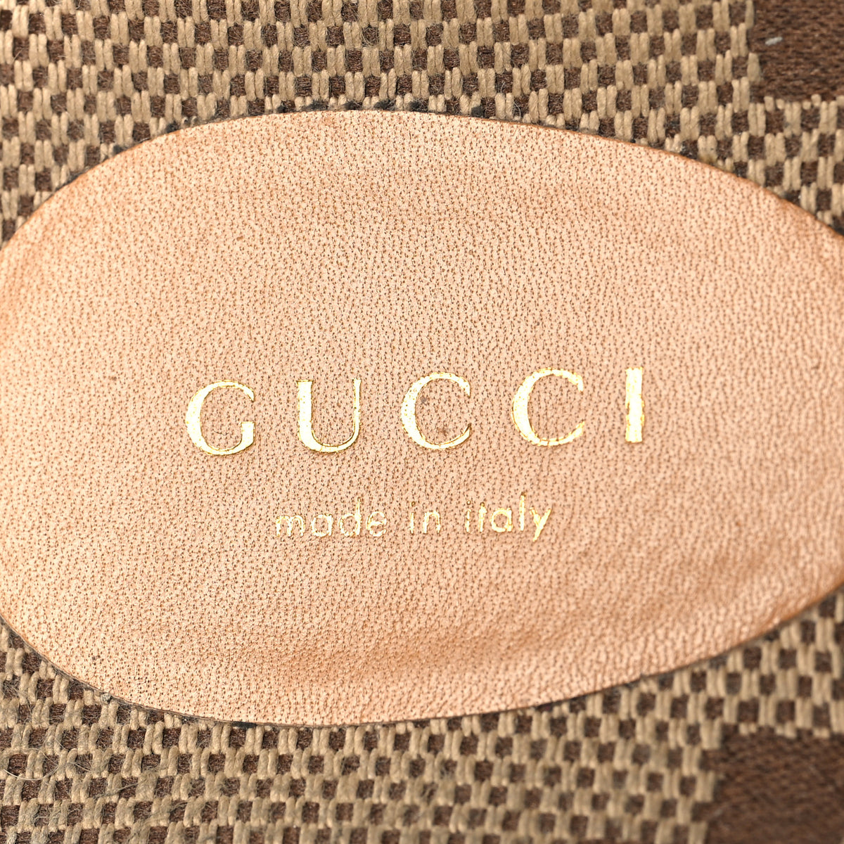 Gucci Monogram Maxi GG Angelina Platform 55mm Slide Sandals 39.5 Camel Ebony 9 of 10