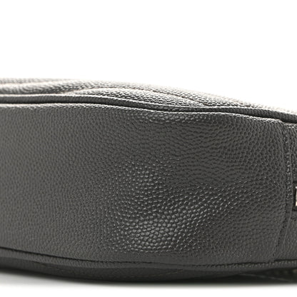 Saint Laurent Grain De Poudre Matelasse Monogram Mini Lou Camera Bag Asphalt 10 of 10
