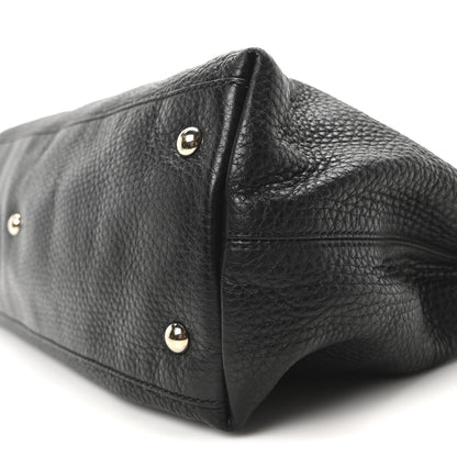 Gucci Cellarius Calfskin Medium Soho Working Tote Black 10 of 10
