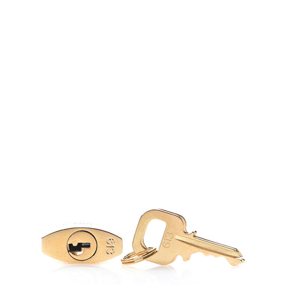 Louis Vuitton Brass Lock and 2 Keys Set #613 3 of 3