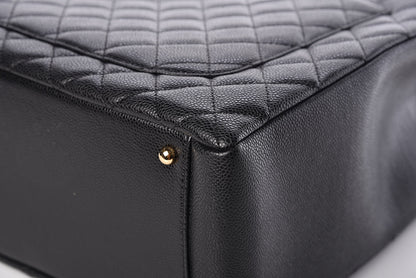 Chanel Caviar Quilted XL Grand Shopping Tote GST Black 13 of 13