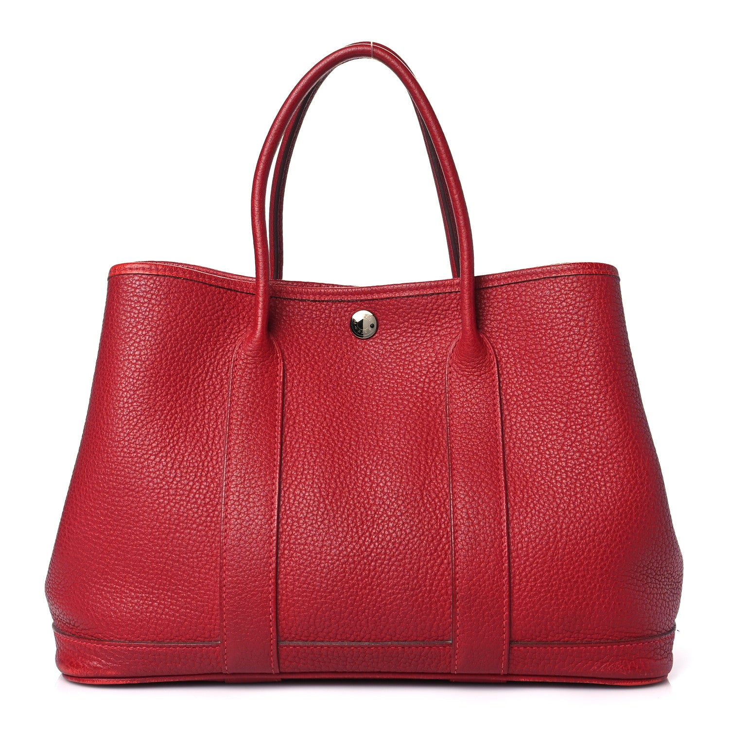 Hermes Buffle Sindhu Garden Party 30 TPM Rouge Vif 1 of 12