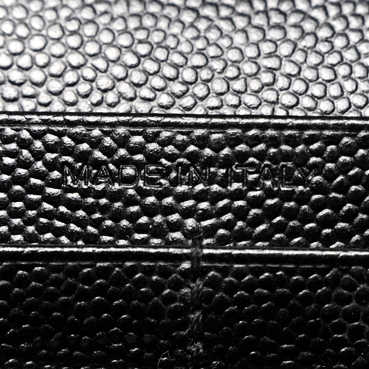 Saint Laurent Grain De Poudre Matelasse Chevron Monogram Chain Wallet Black 7 of 10