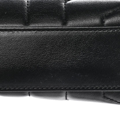 Saint Laurent Calfskin Y Quilted Monogram Toy Loulou Crossbody Bag Black 16 of 18