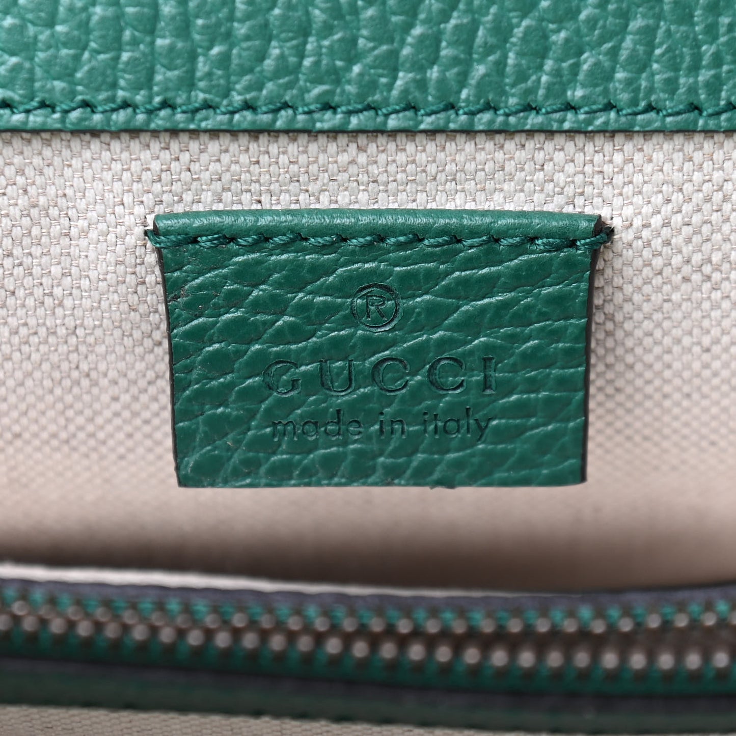 Pebbled Calfskin Small Dionysus Shoulder Bag Emerald