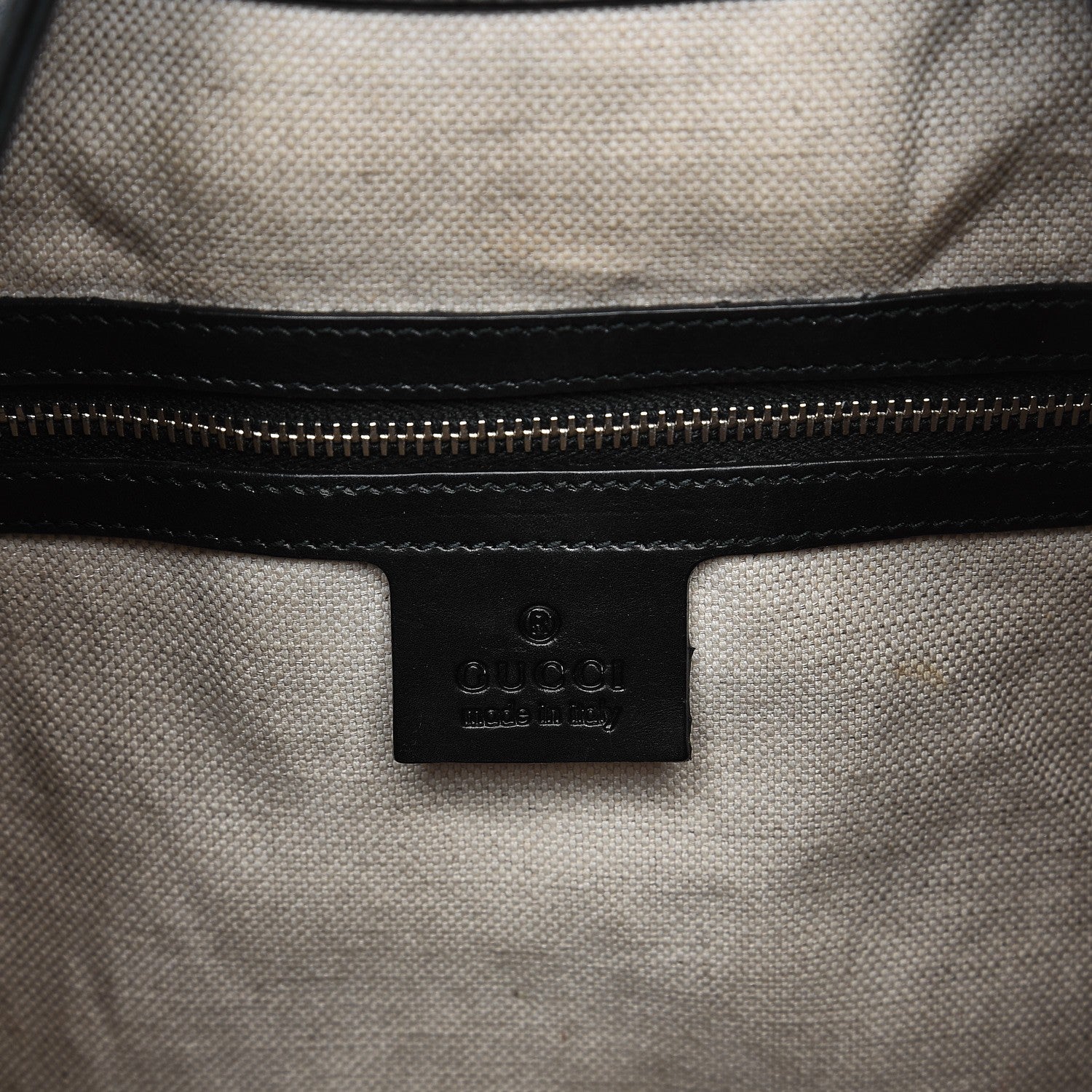 Gucci Soft Calfskin Icon Hobo Black 6 of 10