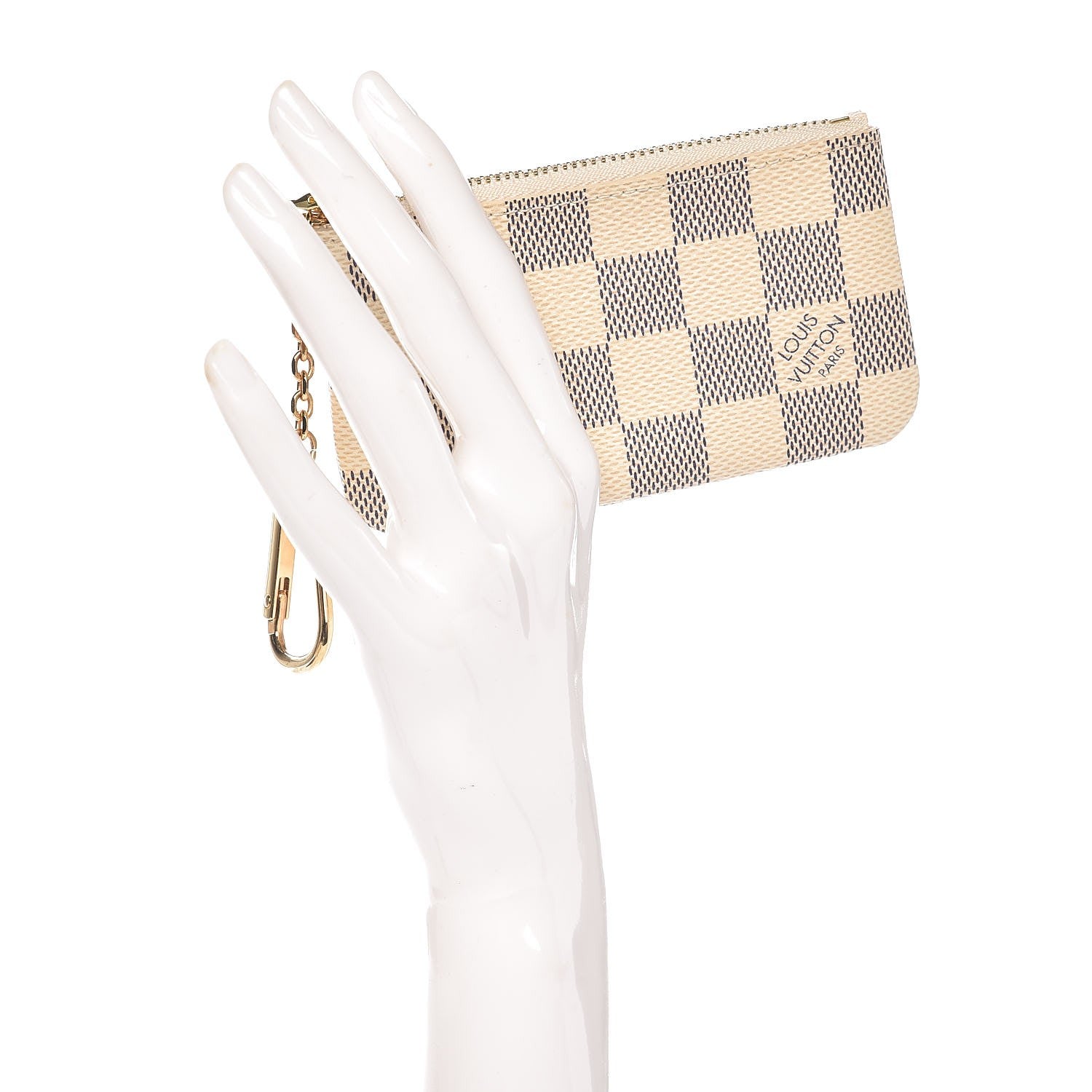 Louis Vuitton Damier Azur Key Pouch 2 of 8
