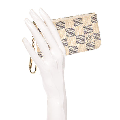 Louis Vuitton Damier Azur Key Pouch 2 of 8
