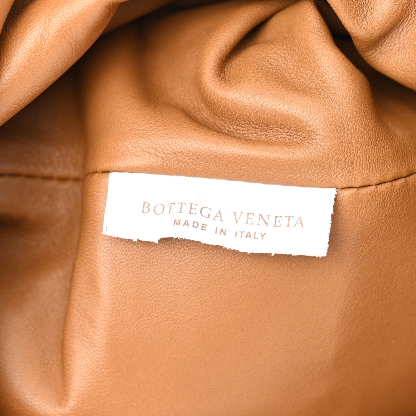 Butter Calfskin The Mini Pouch Camel