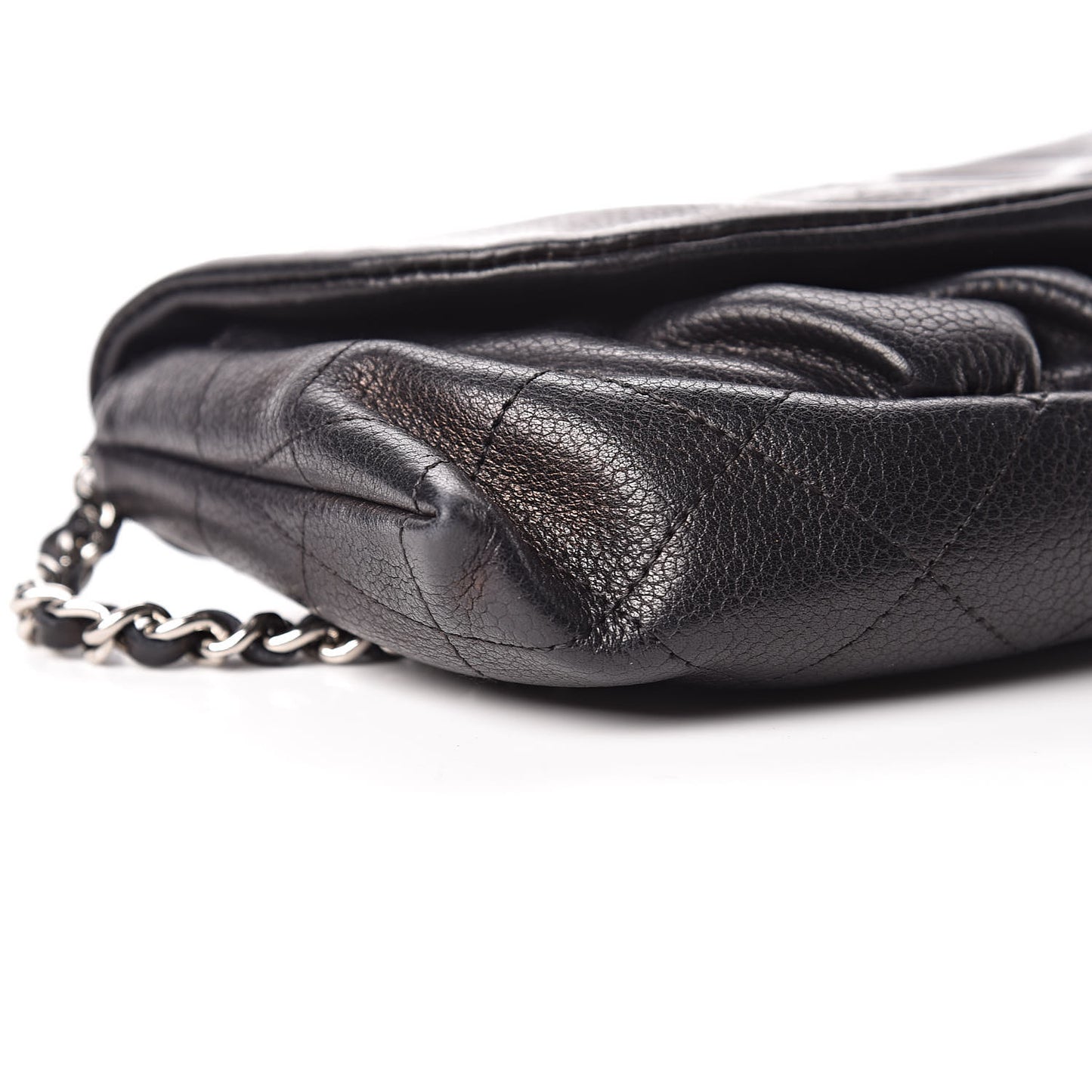 Caviar Half Moon Wallet On Chain WOC Black