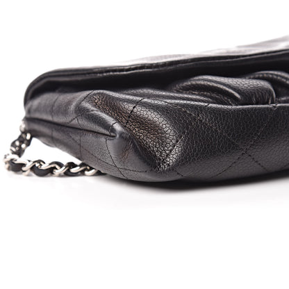 Chanel Caviar Half Moon Wallet On Chain WOC Black 11 of 13
