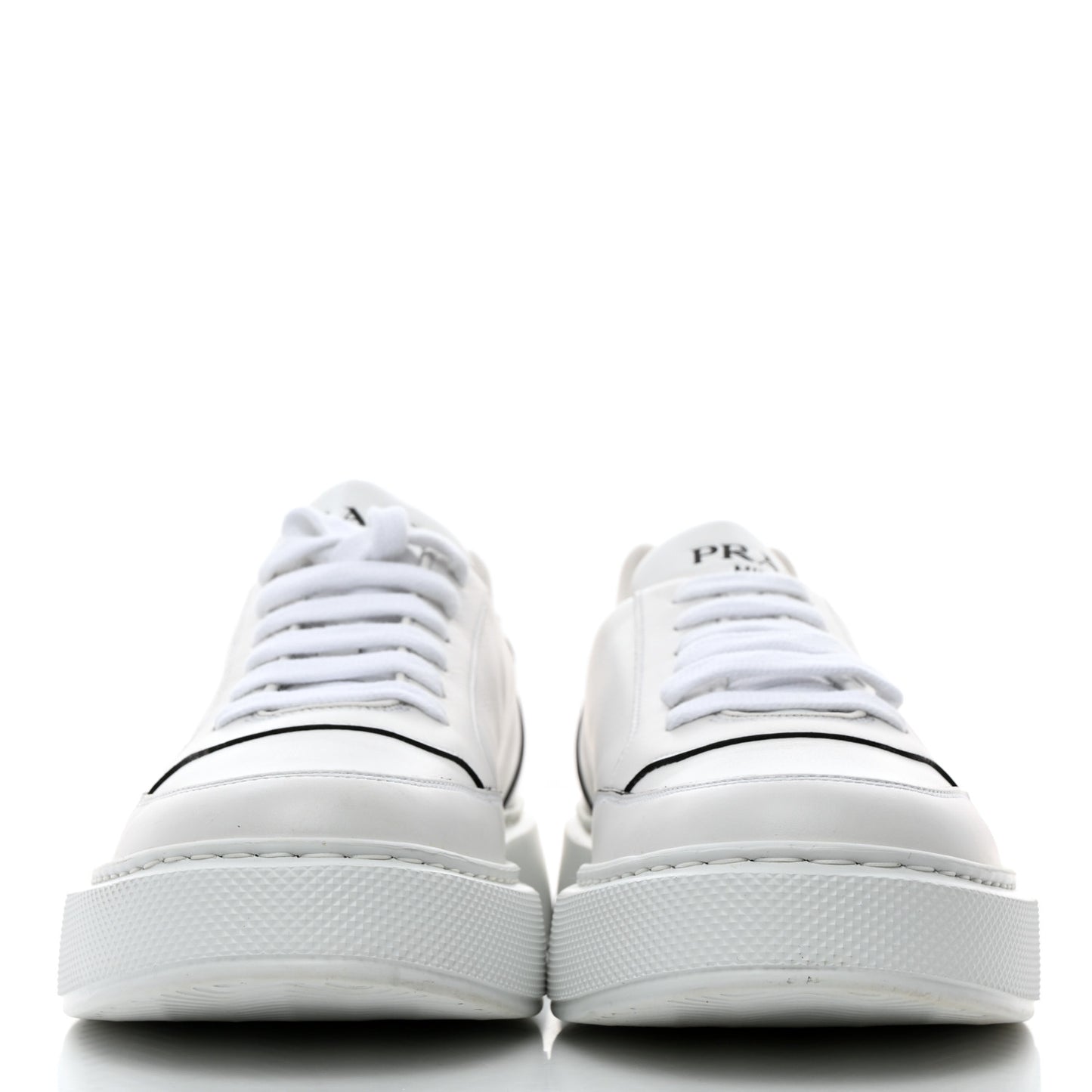 Calfskin Mens Montana Low Top Sneakers 7 White