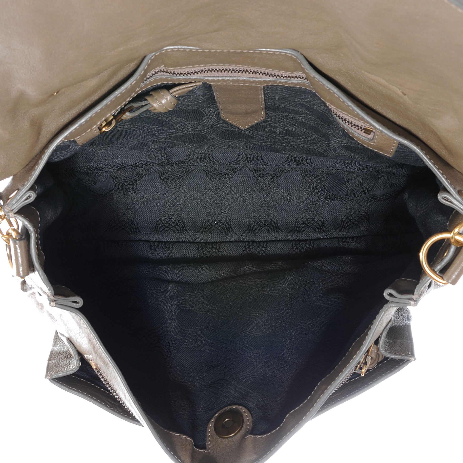 Proenza Schouler Lambskin PS1 Medium Satchel Smoke 5 of 8