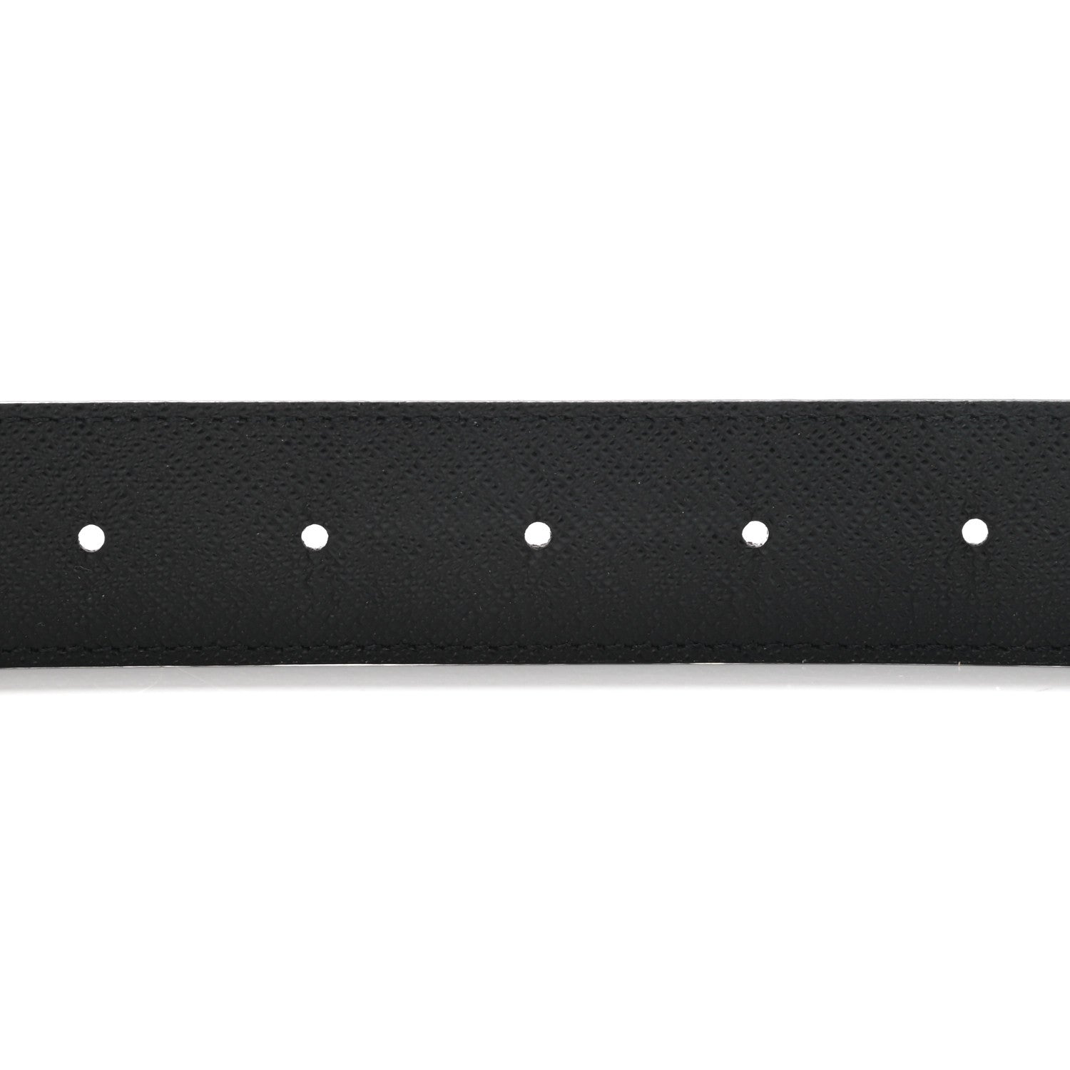 Louis Vuitton Calfskin Monogram 30mm LV Initiales Reversible Belt 90 36 Black 5 of 5