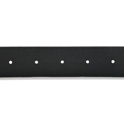 Louis Vuitton Calfskin Monogram 30mm LV Initiales Reversible Belt 90 36 Black 5 of 5