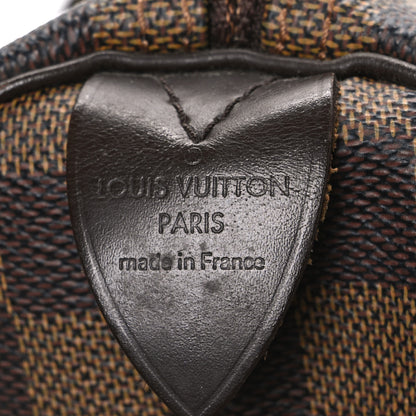 Louis Vuitton Damier Ebene Speedy 30 6 of 10