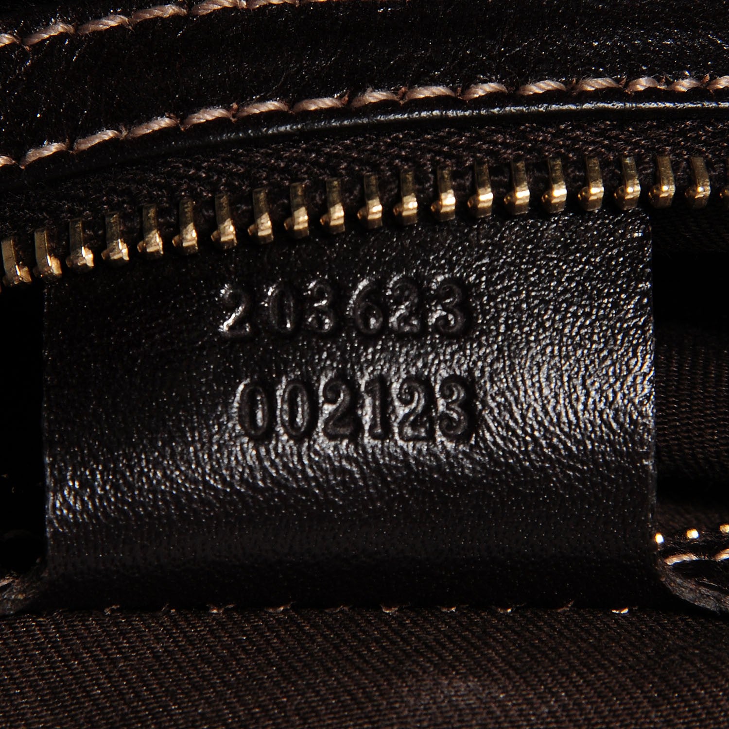 Gucci Monogram Studded Pelham Tote Dark Brown 7 of 9