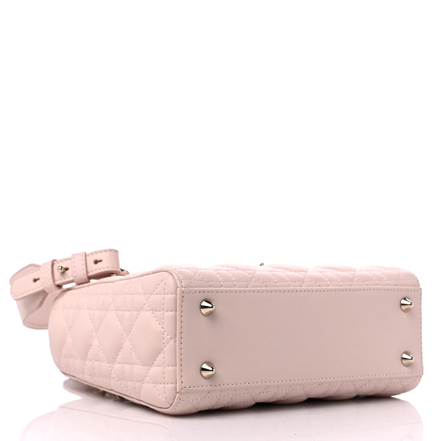Lambskin Cannage Small My ABCDior Lady Dior Light Pink