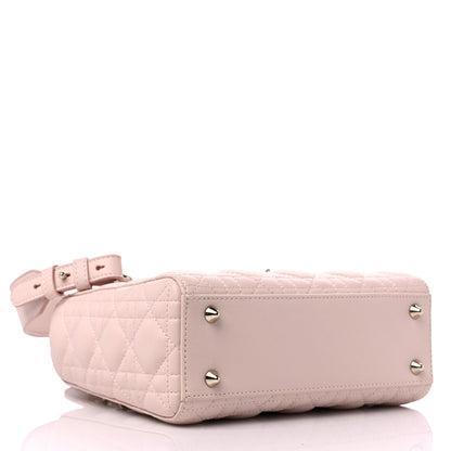 Christian Dior Lambskin Cannage Small My ABCDior Lady Dior Light Pink 4 of 8