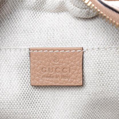 Gucci Pebbled Calfskin Small Soho Disco Bag Rose Beige 6 of 11