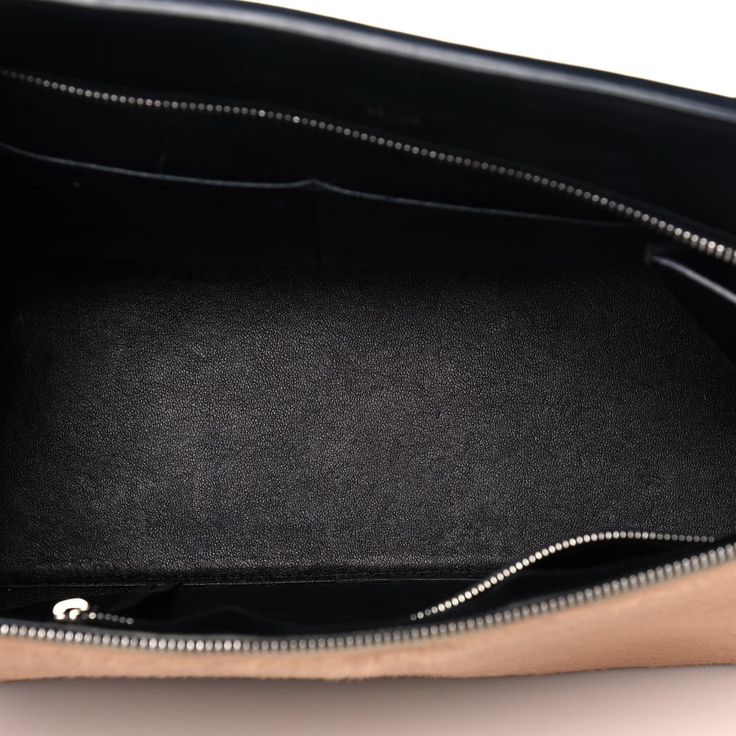 Pony Hair Calfskin Medium Edge Shoulder Bag Praline